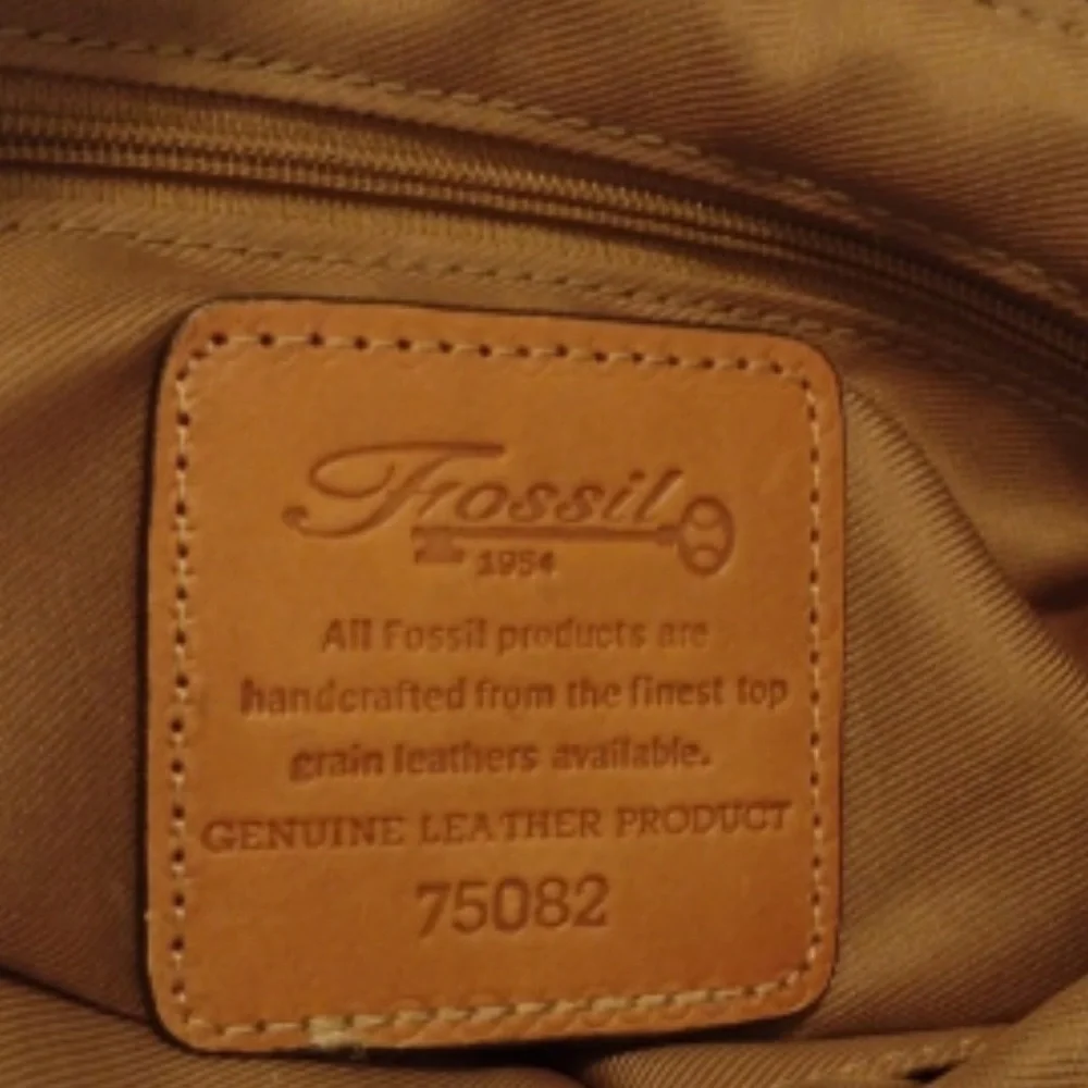 UNC Carolina Tar Heels corduroy purse with leather strap by Fossil